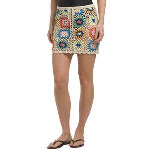 SENSEA Full Crochet Swim Cover-up Skirt